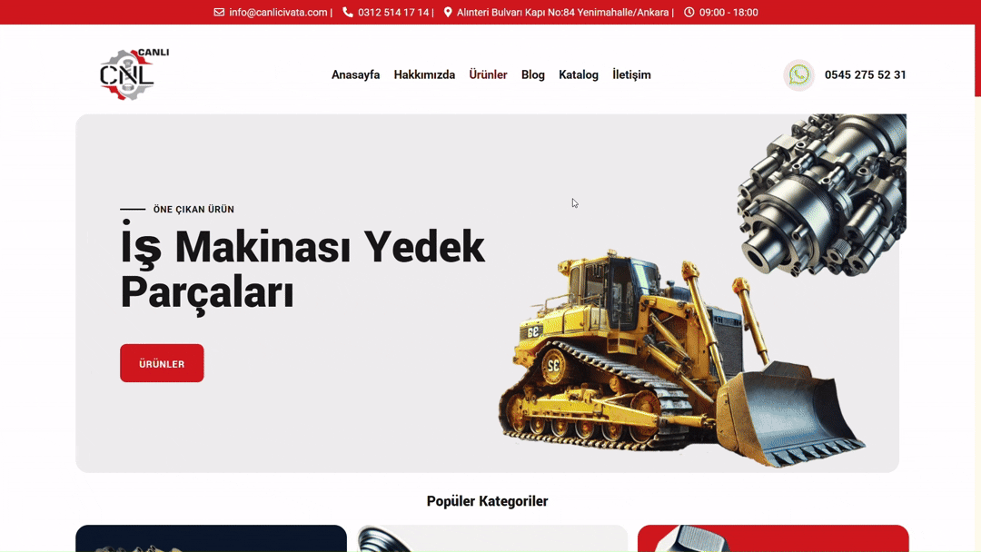 Canlı Civata ve Hırdavat